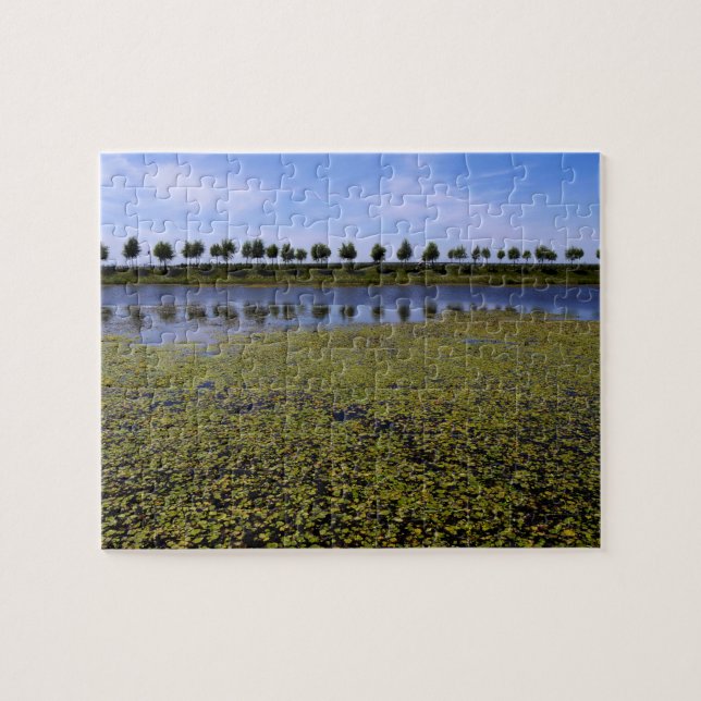 Liggande vattendrag pussel (Horisontell)