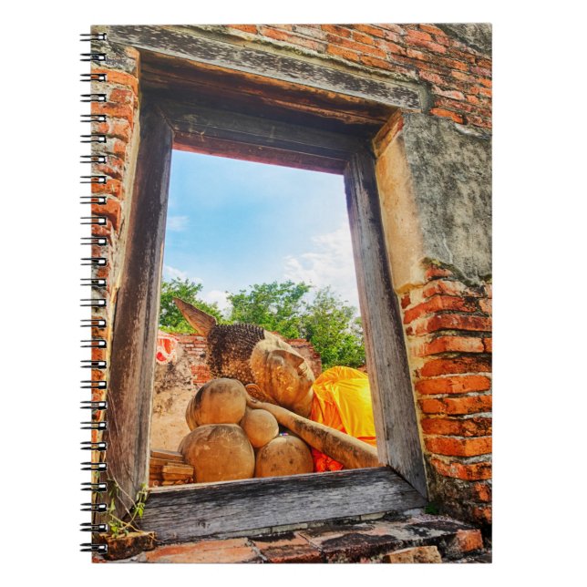 Liggende Buddha, Ayutthaya Anteckningsbok (Framsidan)