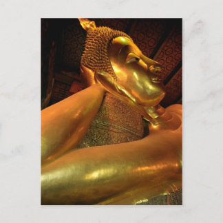 Liggende Buddha i Wat Pho-templet i Bangkok Vykort