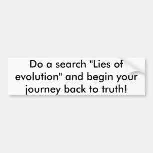 Liggert av evolution bildekal