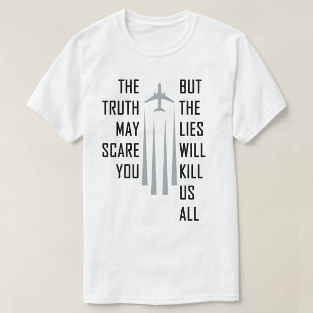 Liggra Chemtrail T-shirt (Design framsida)