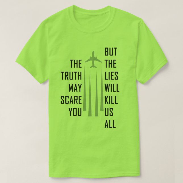Liggra Chemtrail Tee (Design framsida)