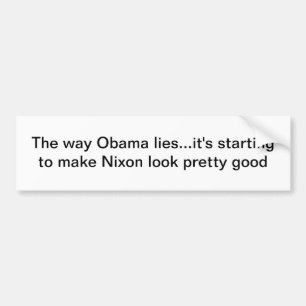 Liggra Obama Bildekal