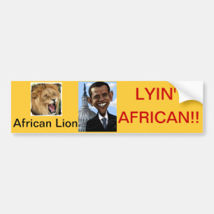 Liggra Obamas Bildekal