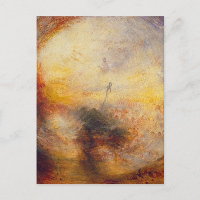 Light and Färg (Goethe's Teory), J.M.W. Turner Vykort (Framsida)