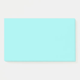 Light Aqua Blue Jumbo Post-it Notes Block