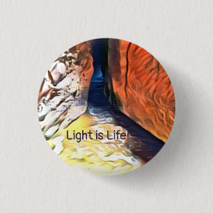 Light är Life-Kusten Stony Crevasse Knapp