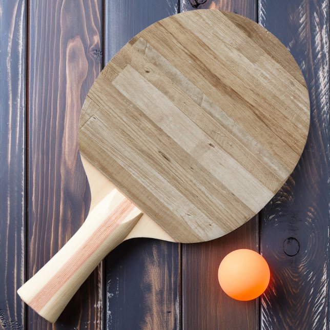 Light Ash Wood Pingisracket (Skapare uppladdad)