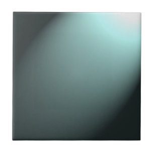 Light Beam on Deep Turcos Blue Kakelplatta