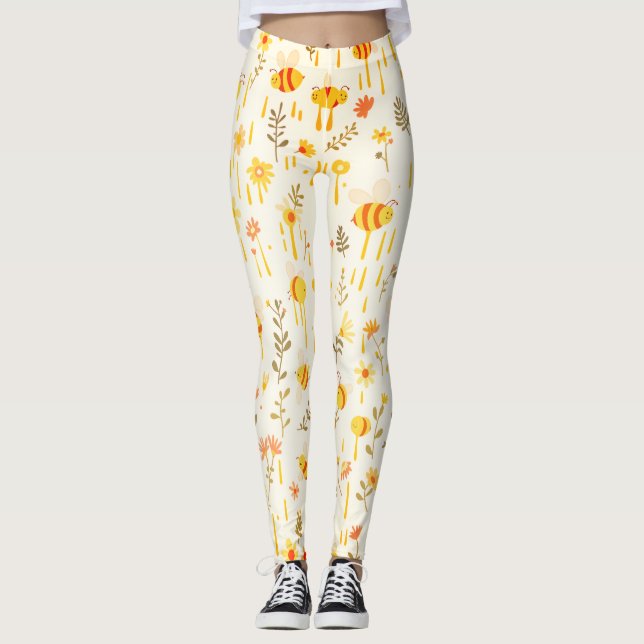 Light Bee Leggings (Framsida)