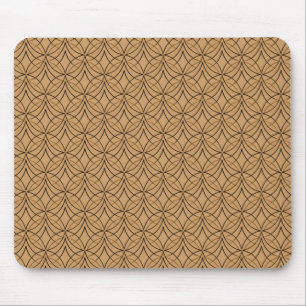 Light Beige Metro Retro Mousepad Musmatta