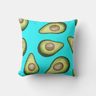 Light Blue Avocado  Kudde