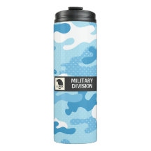 Light Blue Camouflage Pattern