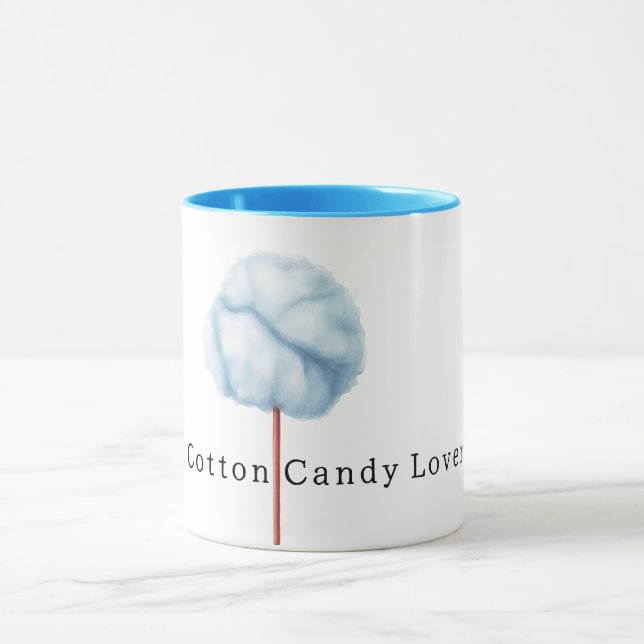 Light Blue Cotton Candy  Mugg (Center)