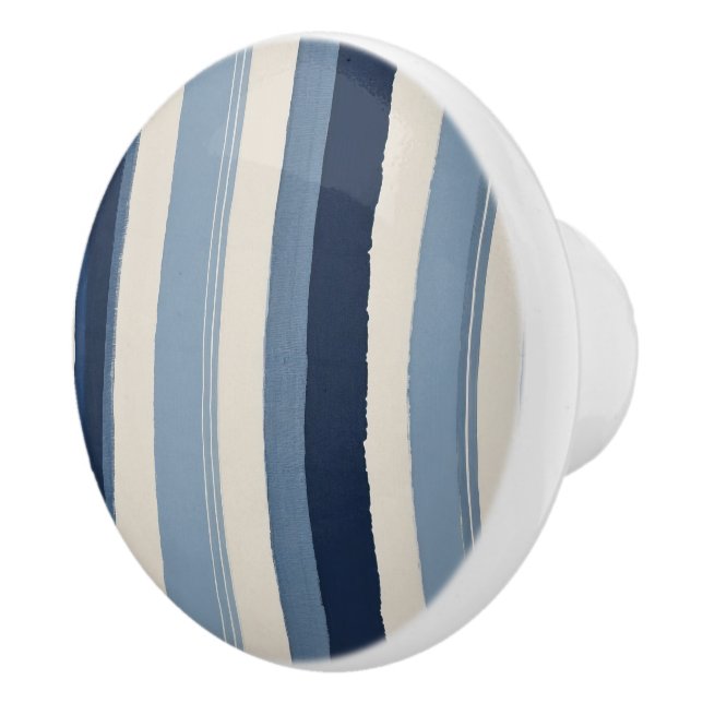 light-blue, dark-blue and white stripes knopp (Höger)