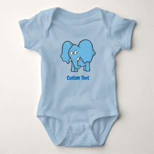 Light Blue Elephant T Shirt