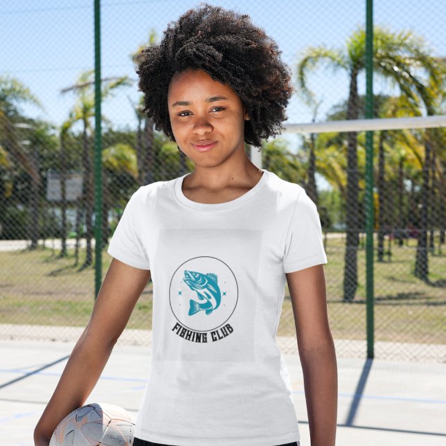 Light Blue Fishing Klubb T-Shirt (Skapare uppladdad)