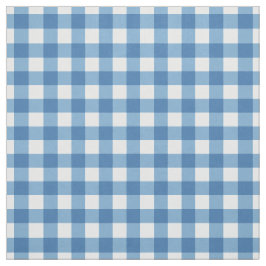 Light Blue Gingham Tyg