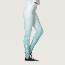 Light Blue Gnistra Faux Glitter