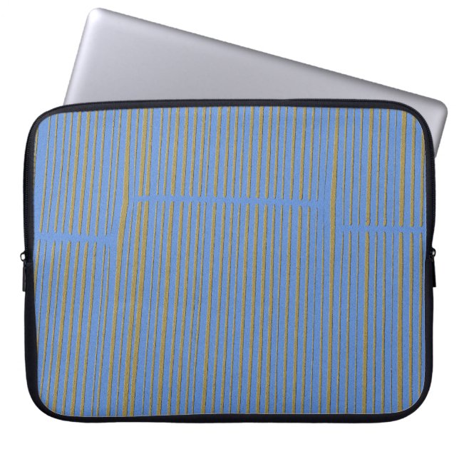 Light Blue Grönt Coola Cute Modern Unik Laptop Fodral (Framsidan)