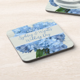Light Blue Hydrangea Flowers Underlägg