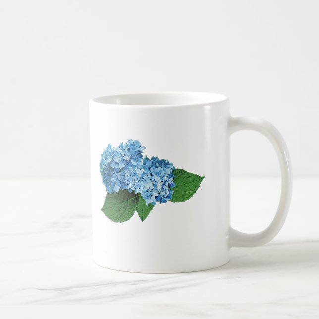 Light Blue Hydrangea Kaffemugg (Höger)