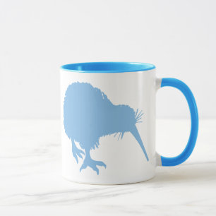 Light Blue Kiwi Mugg