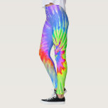 Light Blue & Lila Psychedelic Starburst Tie Dye Leggings<br><div class="desc">Dessa läder har en psykedelisk färgdesign som påminner om 1960-talets hippie-räkkultur. Perfekt för yoga,  springa,  jobba på gymmet eller när du vill bära några söta sextiger. Färg är ljusa och ljusa,  inklusive blå nyanser,  lavender,  grönt och orange. Långt ut,  mannen!</div>