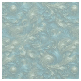 Light Blue-Palette Bronze Guld Barogue tapet Tyg