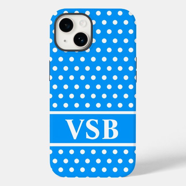 Light Blue Polka dots (Baksida)