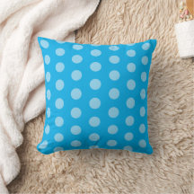 Light Blue Polka Dots