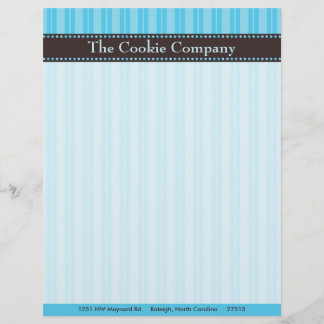 Light Blue Rand Letterhead