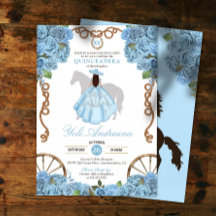 Light Blue Ro Charra Quinceanera