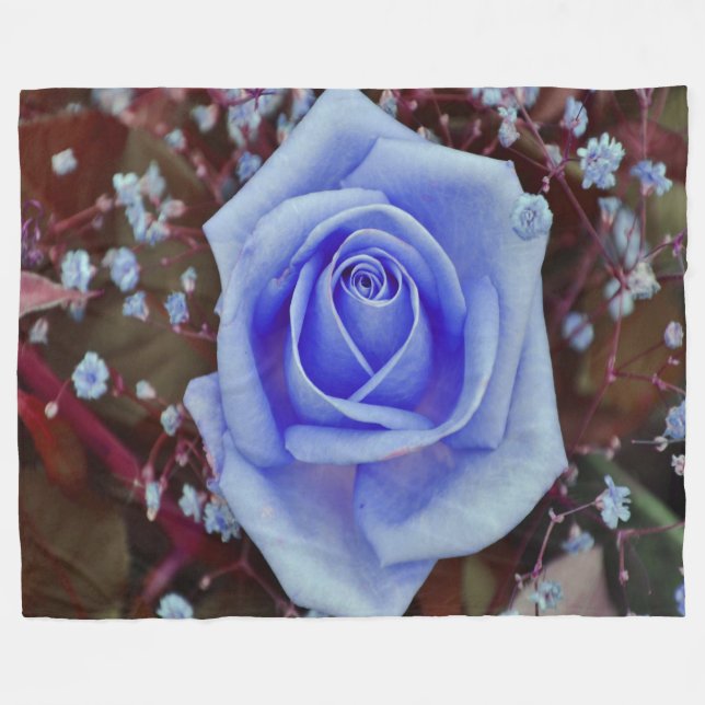 Light Blue Ro Fleecefilt (Framsidan (Horisontell))