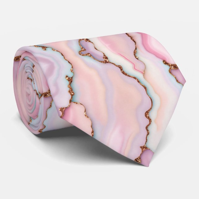 Light Blue Rosa Marble Agate Modern Collection Slips (Rullad)