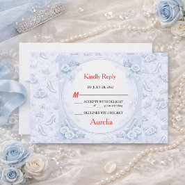 Light Blue Silver Princess Quinceañera OSA Kort