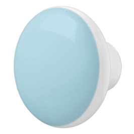 Light Blue Solid Färg Knopp