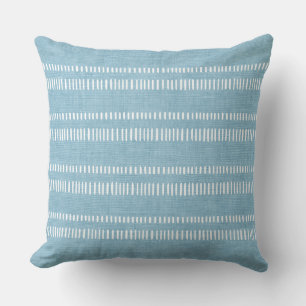 Light Blue Stripe Dekorativ kudde
