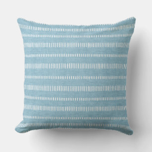 Light Blue Stripe Dekorativ kudde