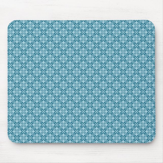 Light Blue Stylishly Chic Mousepad Musmatta (Framsidan)