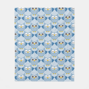 Light Blue Uggla Fleecefilt
