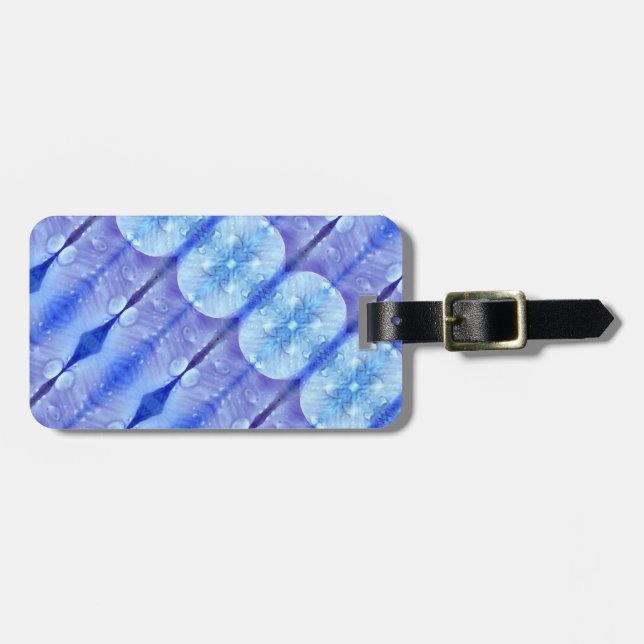 Light Bluesy Recoleta Bagagebricka (Horisontell Framsida)