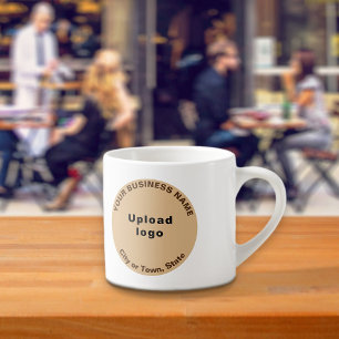 Light Brown Business Brand på Espresso Mugg Espressomugg