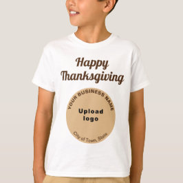 Light Brown Business Brand | Thanksgiving | Kids T T Shirt