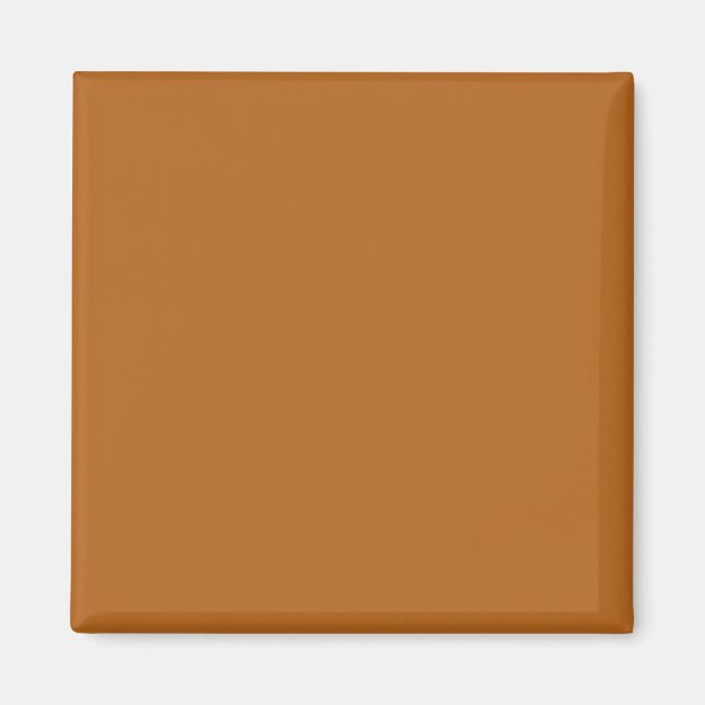 Light Brown Gift Solid Färg Magnet (Framsidan)