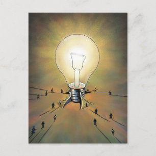 Light Bulb Arena vykort
