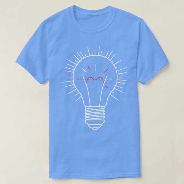 Light Bulb DNA Filament by Tobe Fonseca T Shirt (Design framsida)