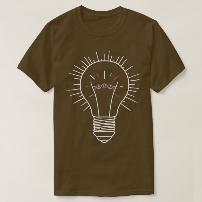 Light Bulb DNA Filament by Tobe Fonseca T Shirt (Design framsida)