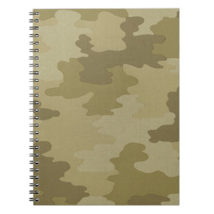 Light Camouflage Spiral bärbar dator Anteckningsbok Med Spiral