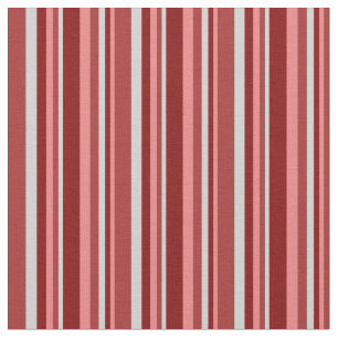 Light Coral, Maroon, Light Grått & Brown Färgad Tyg